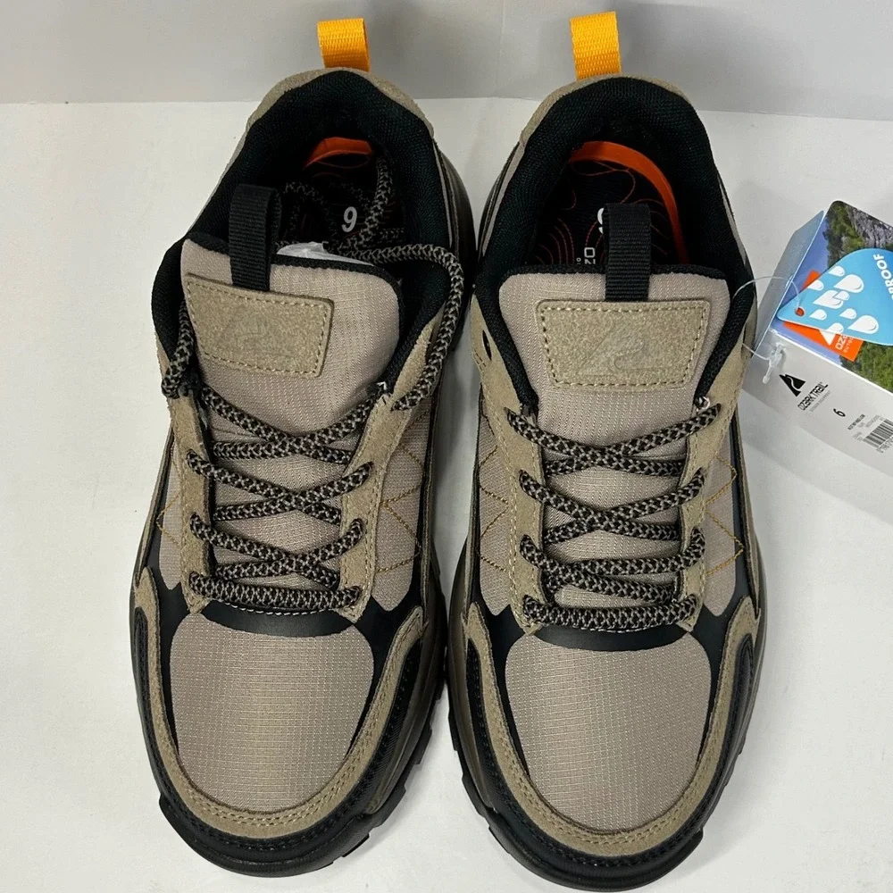 Ozark Trail Waterproof Hiking Shoes Low Top Brown Black‎ Men's Size 6